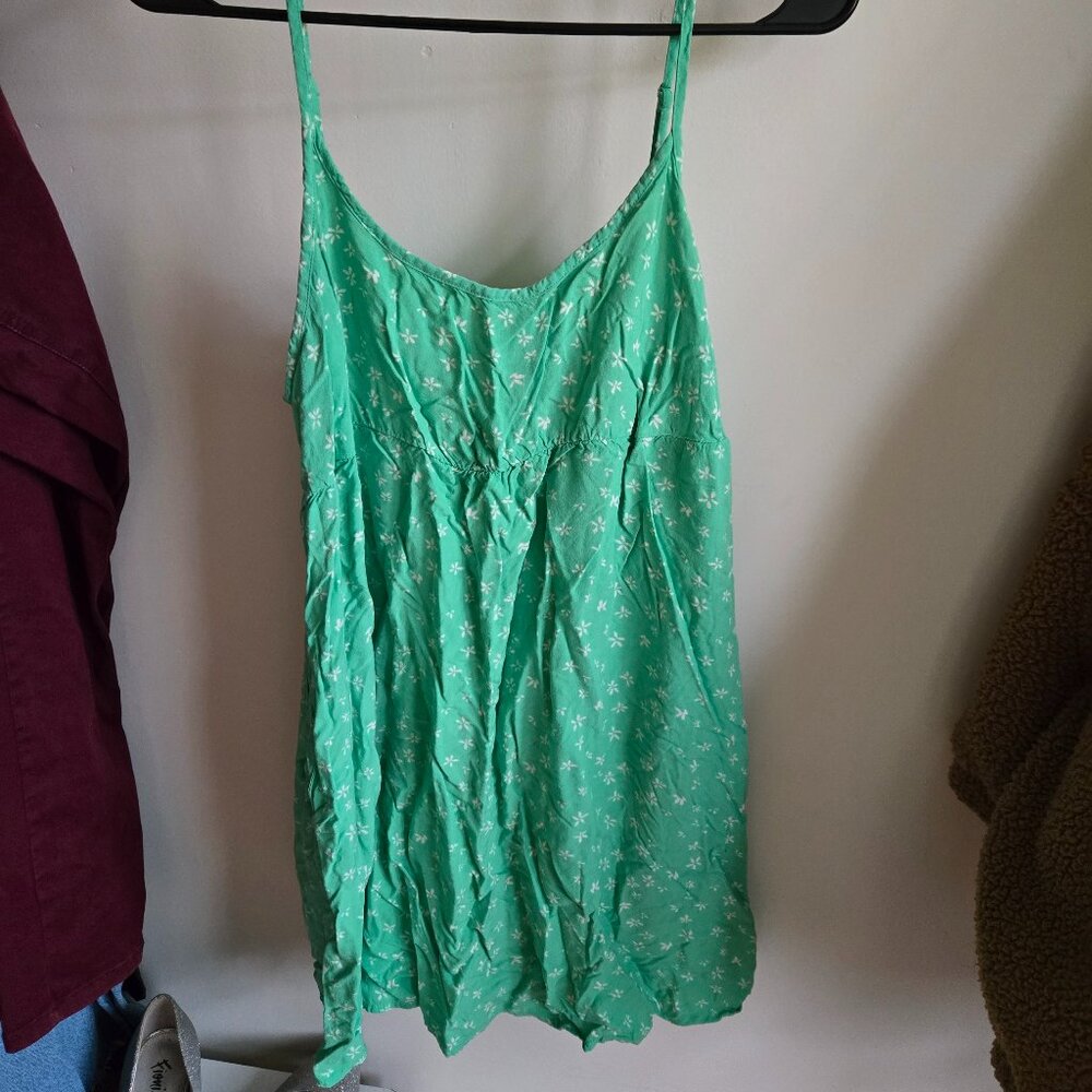 Green Floral Summer Dress - Wild Fable from Target, Size L